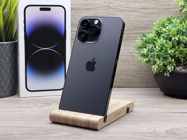 Hibátlan iPhone 14 Pro Max Space Black 256GB 2 ÉV Garanciával 90%