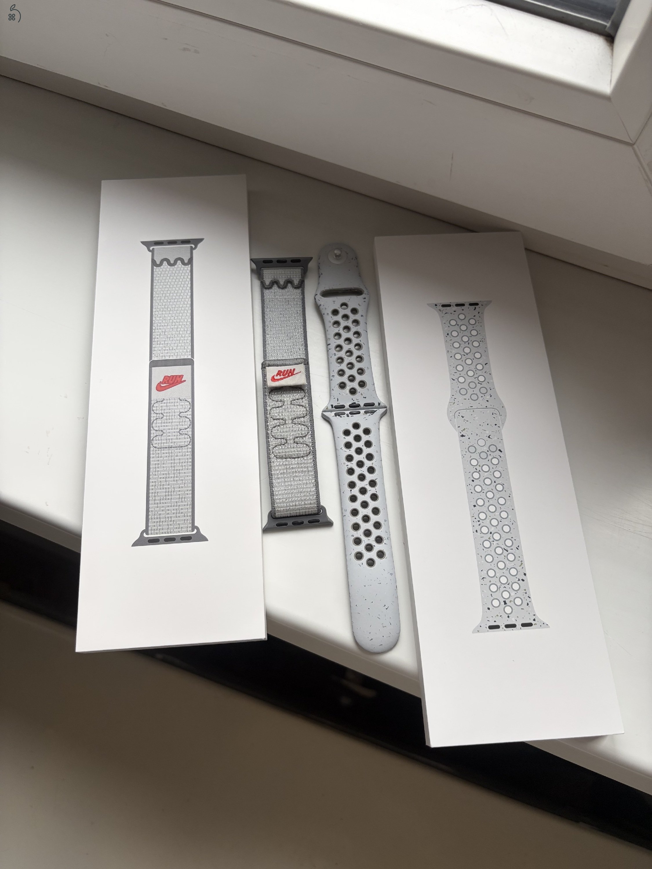 Nike sportszíj és sportpánt (40mm-es Apple Watch-hoz) - Szürke