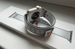 Nike sportszíj és sportpánt (40mm-es Apple Watch-hoz) - Szürke