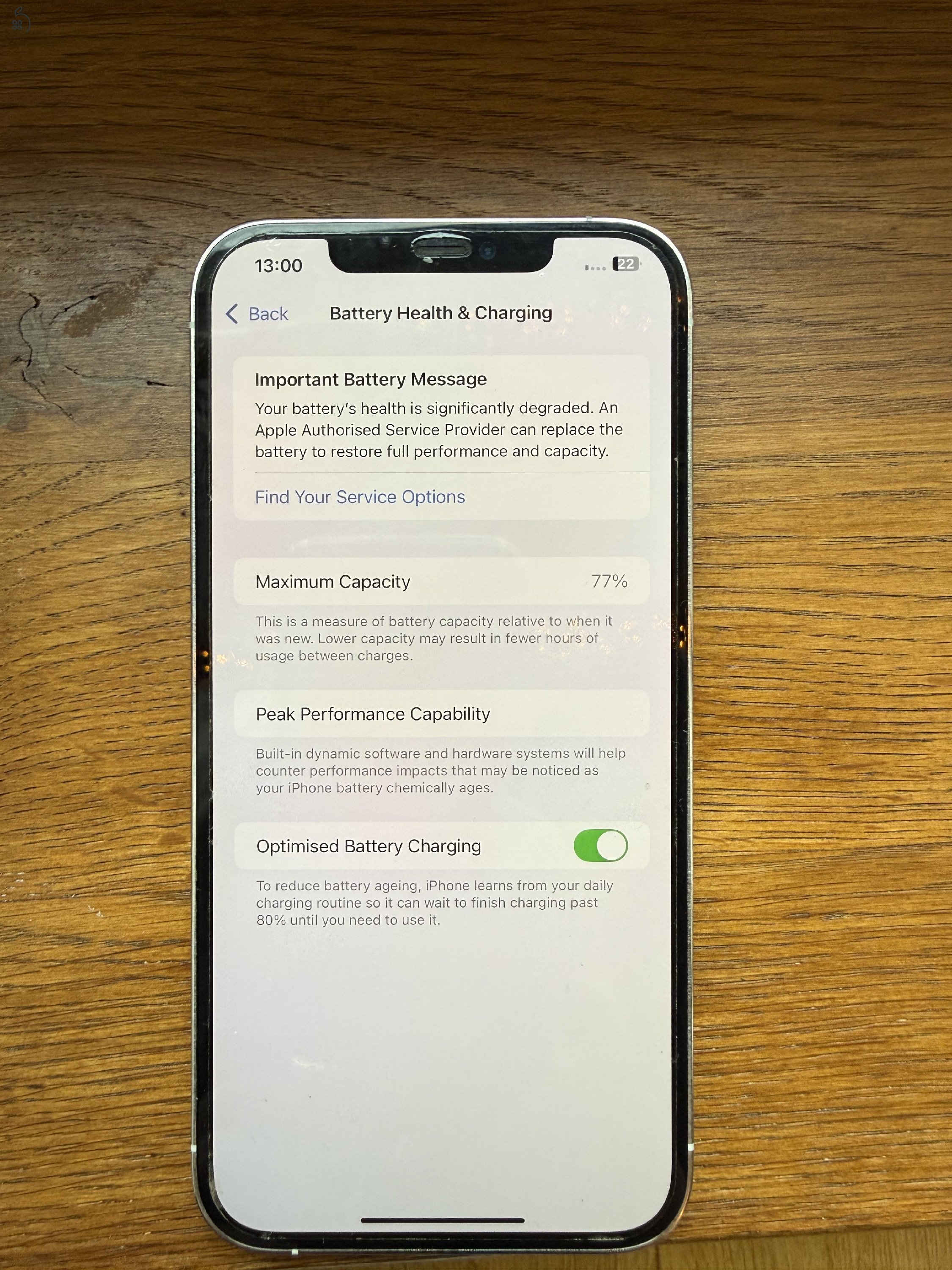 Iphone 12 Pro Max sérült de alkuképes