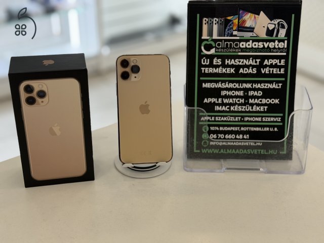 iPhone 11 Pro 64GB Független Újszerű/1 hónap gar./Akku 85%/p4748