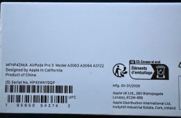 Új Apple Airpods Pro 3, bontatlan, garanciális