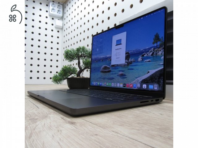 Apple MacBook Pro 14 (2023) M3 Pro 18GB/500GB – használt, újszerű – 100% akku (9 ciklus)
