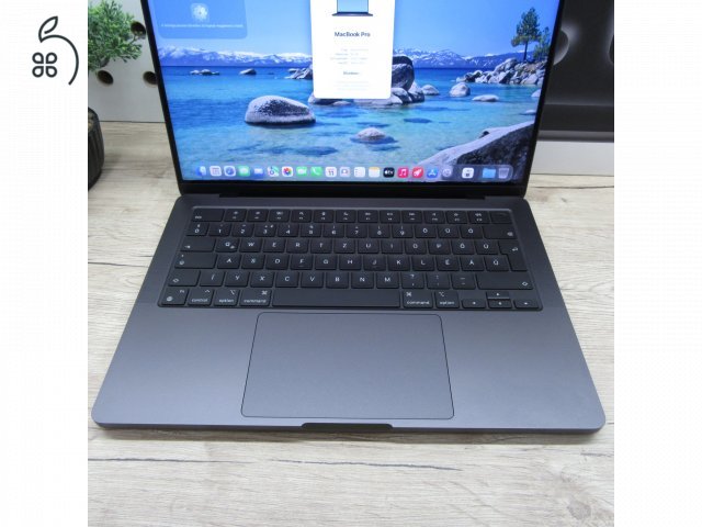 Apple MacBook Pro 14 (2023) M3 Pro 18GB/500GB – használt, újszerű – 100% akku (9 ciklus)