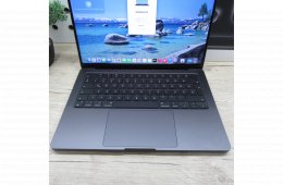Apple MacBook Pro 14 (2023) M3 Pro 18GB/500GB – használt, újszerű – 100% akku (9 ciklus)