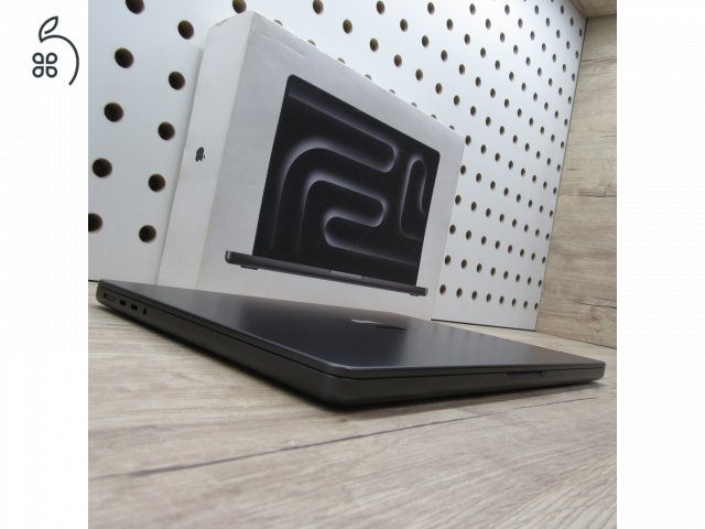 Apple MacBook Pro 14 (2023) M3 Pro 18GB/500GB – használt, újszerű – 100% akku (9 ciklus)