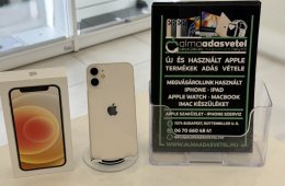 iPhone 12 Mini 64GB Független Újszerű/1 hónap gar./Akku 100%/p4749
