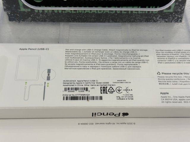 Apple Pencil USB-C(A3085) Hibátalan/1 hónap garancia/