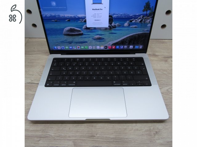 Apple MacBook Pro 14 (2021) M1 Pro 16GB/500GB – használt, karcmentes – 85% akku (183 ciklus)