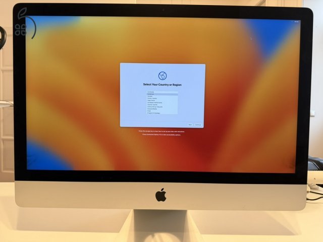 Eladó tökéketes állapotú iMac 27