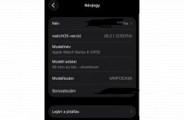 Apple Watch 8 Midnight szürke Használt