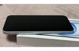 iPhone 15 Plus 256GB - AKKU 92% - Jótállás 2026.10.-hóig, kártyafüggetlen, hibátlan állapotban