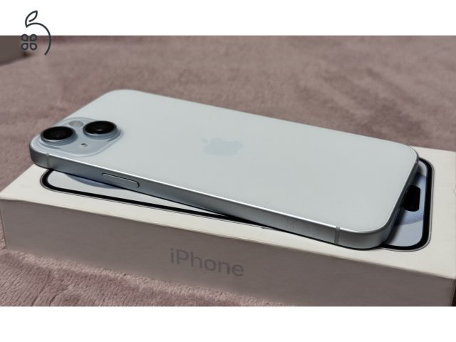 iPhone 15 Plus 256GB - AKKU 92% - Jótállás 2026.10.-hóig, kártyafüggetlen, hibátlan állapotban