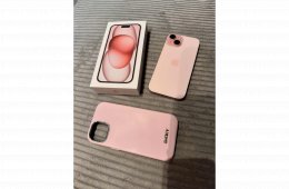 Eladó iPhone 15 – 128 GB, Pink