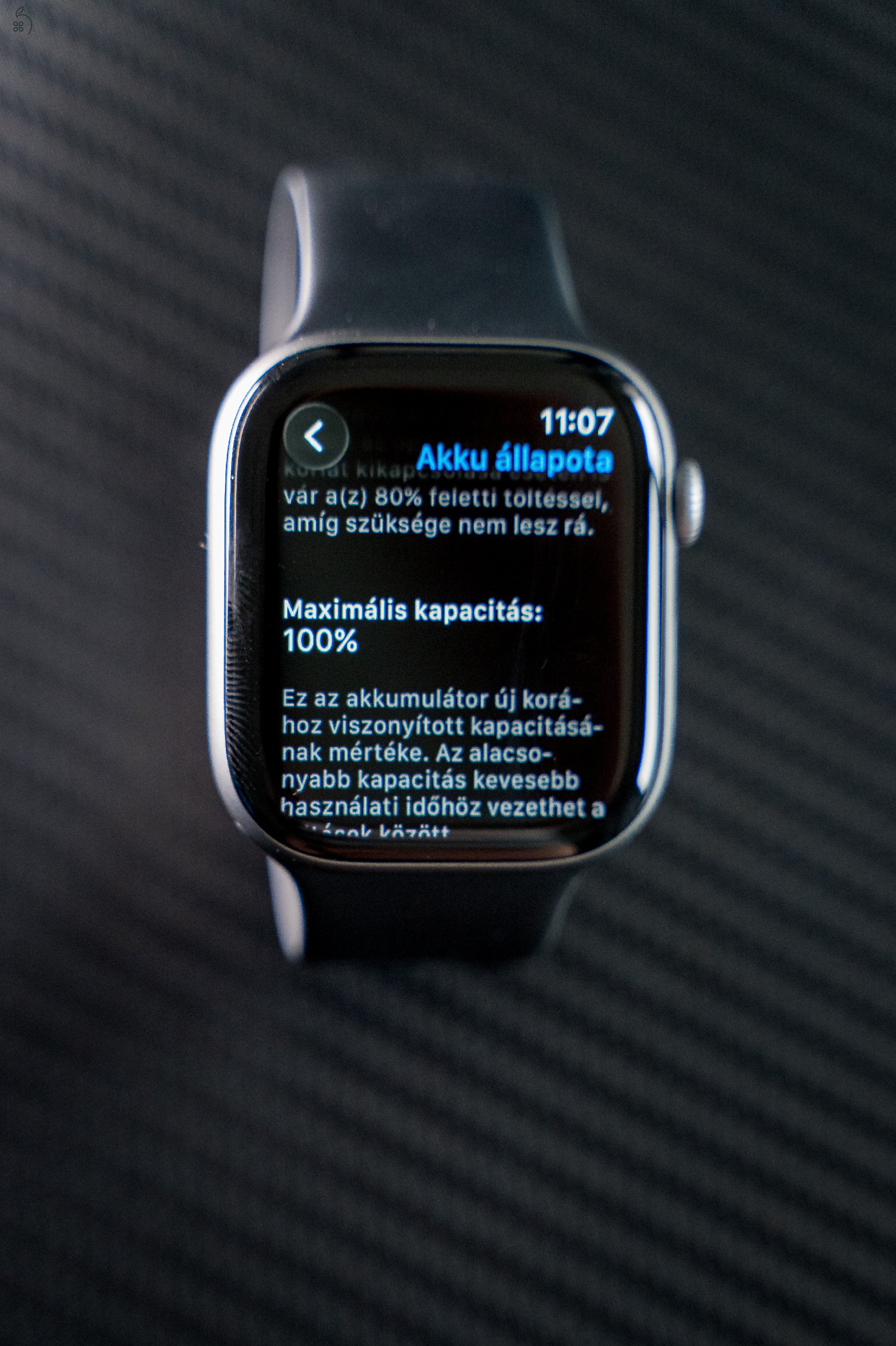 Apple watch 11 GPS 46mm 100%akku