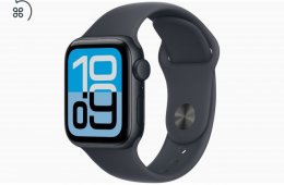 Apple Watch SE 3 40mm - Midnight Aluminium Case with Midnight Sport Band - S/M 