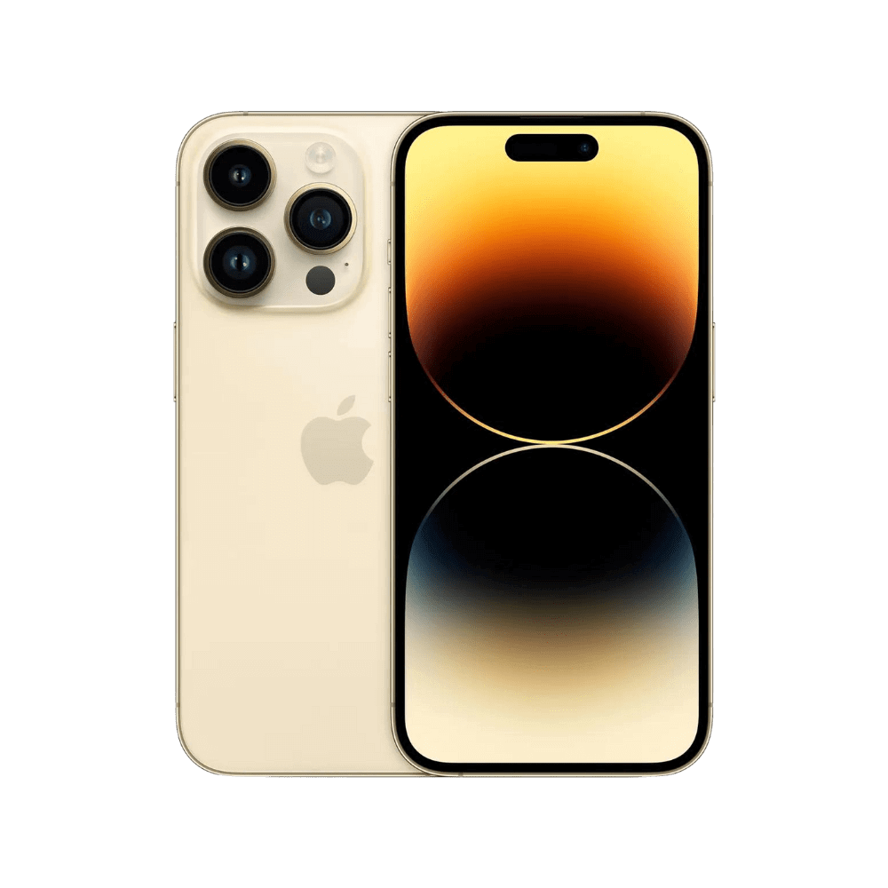 Apple iPhone 14 Pro 100% Akksi 128GB Gold