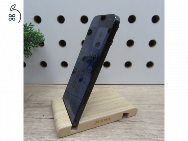 Apple iPhone 16 Pro Max 256GB Black Titanium – használt, karcos kijelző – 91% akku (480 ciklus) – 6 hónap garancia