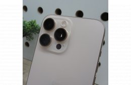 Apple iPhone 16 Pro Max 256GB Desert Titanium – használt, megkímélt – 100% akku (13 ciklus) – 6 hónap garancia