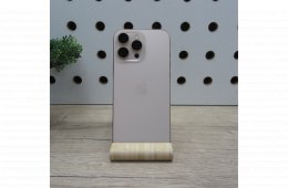 Apple iPhone 16 Pro Max 256GB Desert Titanium – használt, megkímélt – 100% akku (13 ciklus) – 6 hónap garancia