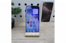 Apple iPhone 16 Pro Max 256GB Desert Titanium – használt, karcmentes – 95% akku (344 ciklus) – 6 hónap garancia