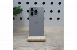 Apple iPhone 16 Pro 256GB Natural Titanium – használt, karcmentes – 6 hónap garancia