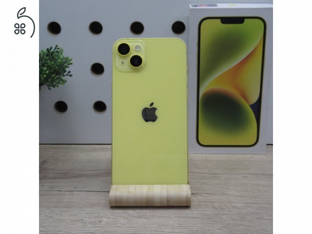 Apple iPhone 14 Plus 128GB sárga – használt, karcmentes – 97% akku – 6 hónap garancia
