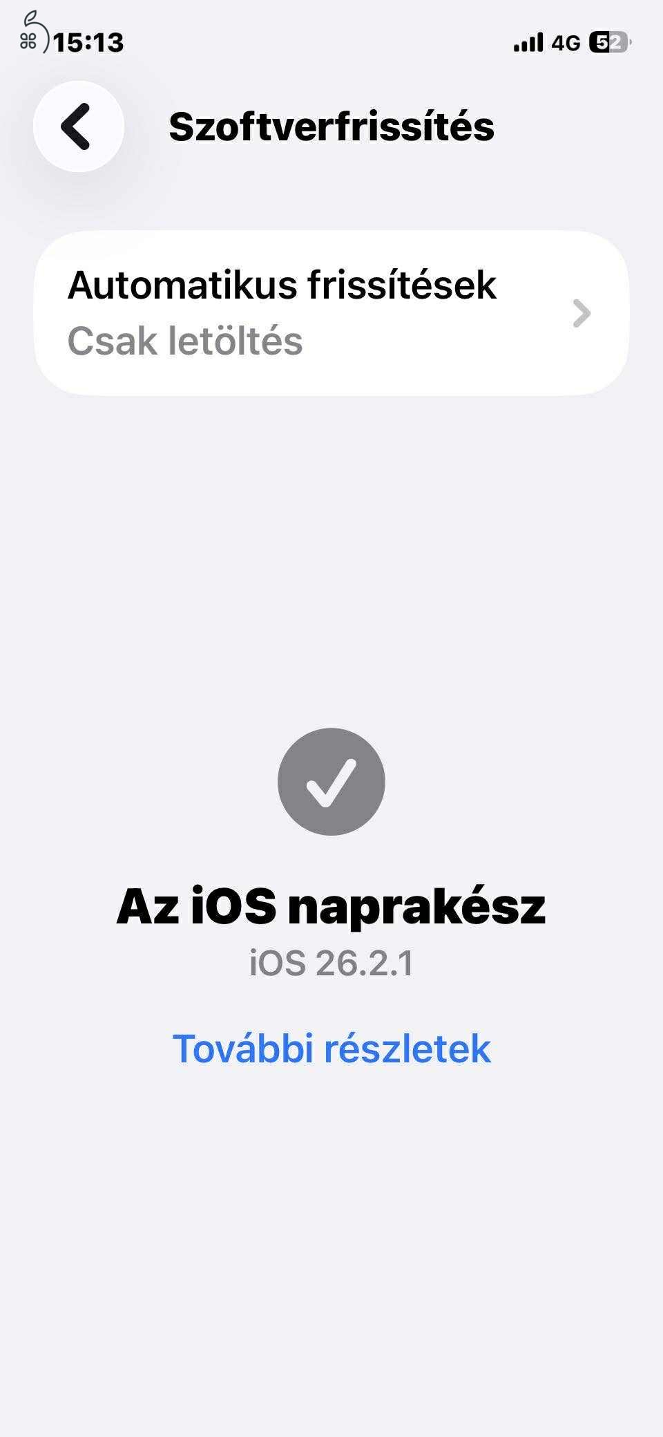 iPhone 12 független, 80%-os akku