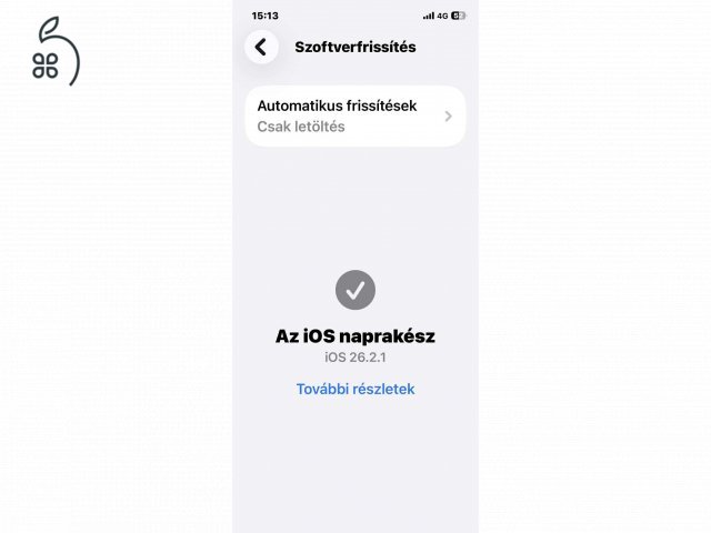 iPhone 12 független, 80%-os akku