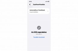 iPhone 12 független, 80%-os akku