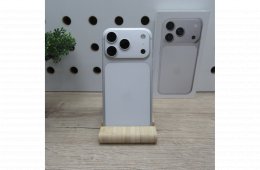 Apple iPhone 17 Pro 256GB Silver – használt, szép állapot – 100% akku (76 ciklus) – Apple garancia 2026.11.04-ig