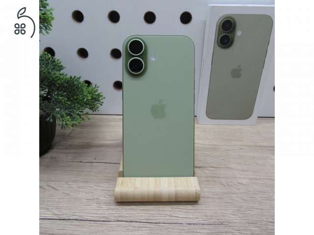 Apple iPhone 17 256GB Sage – használt, újszerű – 100% akku (0 ciklus) – garancia 2029.02.10-ig