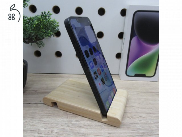 Apple iPhone 14 128GB Midnight – használt – 100% akku – 6 hónap garancia