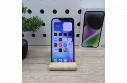 Apple iPhone 14 128GB Midnight – használt – 100% akku – 6 hónap garancia