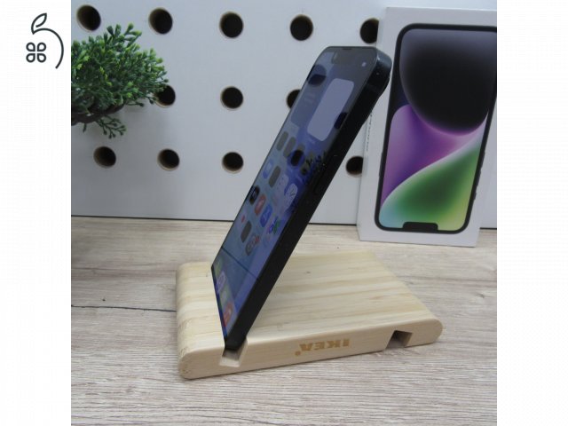 Apple iPhone 14 128GB Midnight – használt – 100% akku – 6 hónap garancia