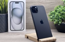 Hibátlan iPhone 15 Plus Black 128GB 2 ÉV Garanciával 92%