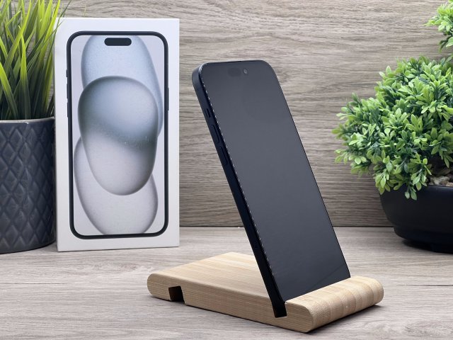 Hibátlan iPhone 15 Plus Black 128GB 2 ÉV Garanciával 92%