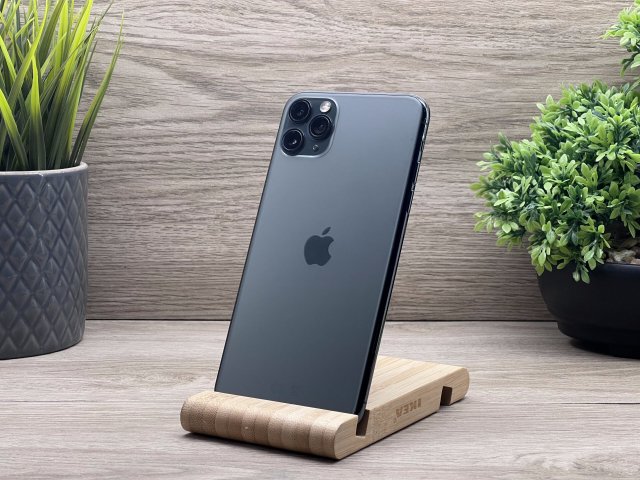 iPhone 11 Pro Max Midnight green 64GB 2 ÉV Garanciával 100%