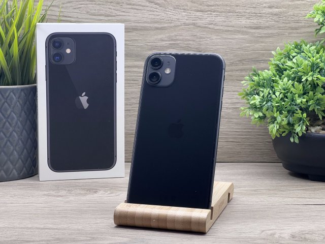 iPhone 11 Black 64GB 2 ÉV Garanciával 100%