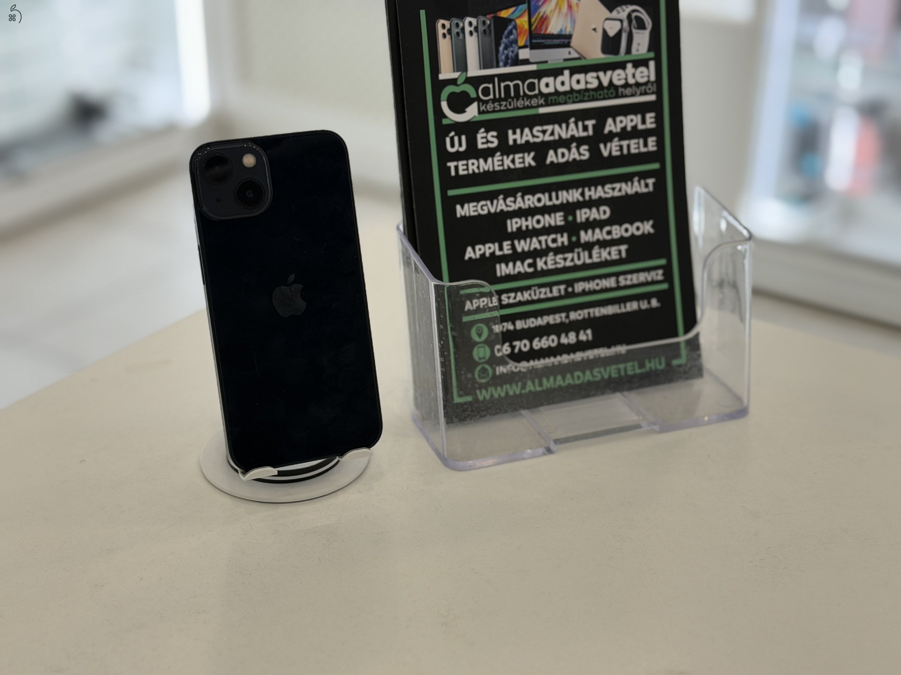 iPhone 13 128GB Független Hibátlan/2026.05.13.Gar./Akku 95%/p4751