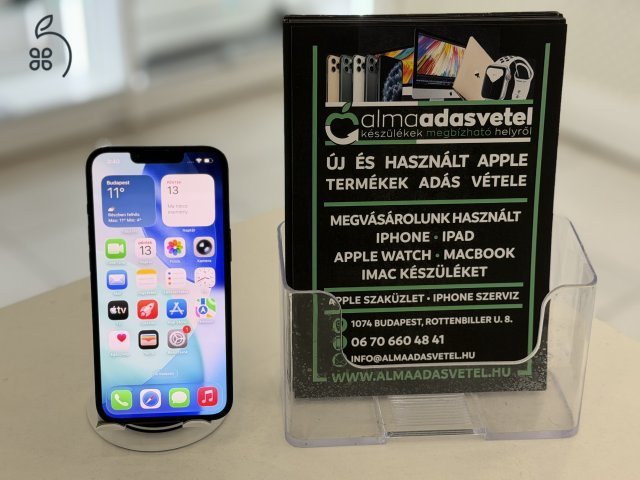 iPhone 13 128GB Független Hibátlan/2026.05.13.Gar./Akku 95%/p4751