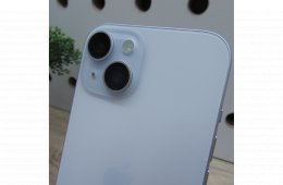 Apple iPhone 15 128GB Blue – használt, karcmentes – 86% akku – 6 hónap garancia