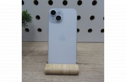 Apple iPhone 15 128GB Blue – használt, karcmentes – 86% akku – 6 hónap garancia