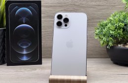 iPhone 12 Pro Max Silver 256GB 2 ÉV Garanciával 100%