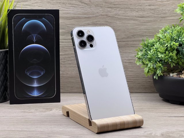 iPhone 12 Pro Max Silver 256GB 2 ÉV Garanciával 100%