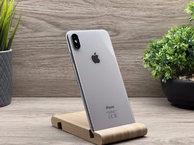 Hibátlan iPhone XS Max Silver 256GB 2 ÉV Garanciával 100%