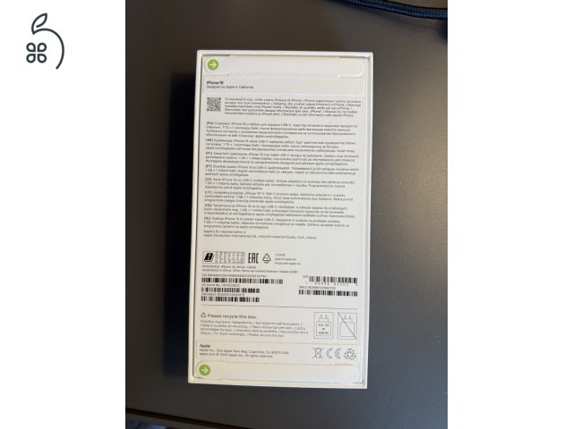 Új Bontatlan Garanciás Apple iPhone 16 128GB Fehér