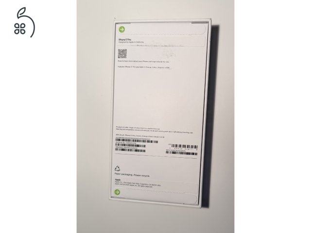 Iphone 17 pro új bontatlan