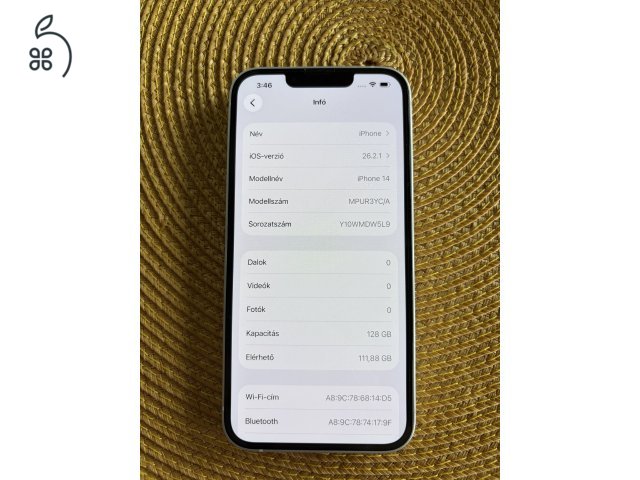 Karcmentes 14 Starlight, 128GB ajándék tokkal.