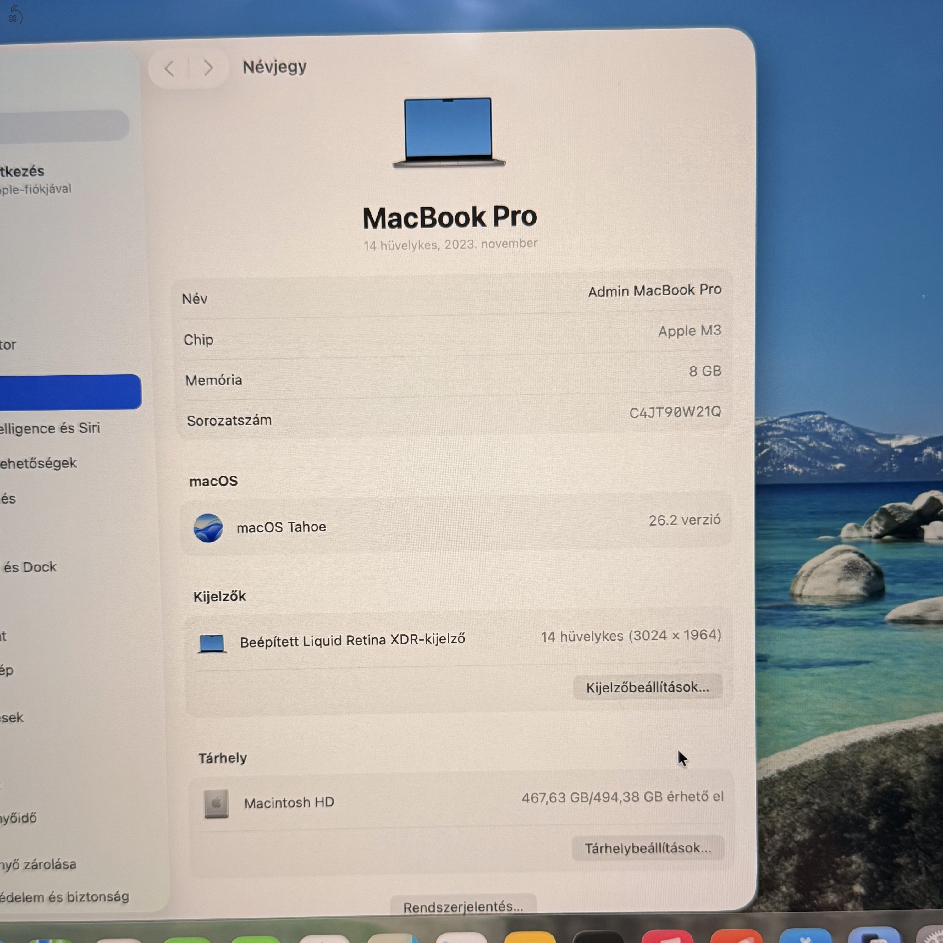 Macbook Pro 14 M3 Pro